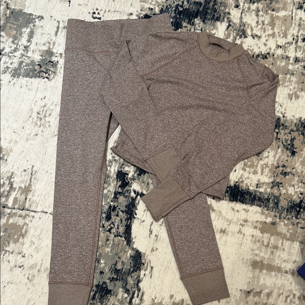 Athleta soft luxe matching set